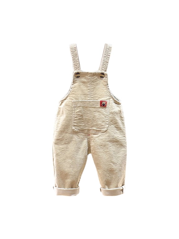 Boys Denim Shortalls Sleeveless Casual Style, Adjustable Straps, Breathable Cotton for Summer