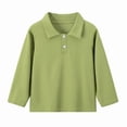 thumbnail image 1 of Zpanxa Boys Sweaters Boys Collared Knit Pullover Sweater Long Sleeve Ribbed Collar Casual School Spring Fall Daily Wear Top, 1 of 6