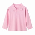 thumbnail image 1 of Zpanxa Boys Sweaters Boys Collared Knit Pullover Sweater Long Sleeve Ribbed Collar Casual School Spring Fall Daily Wear Top, 1 of 2