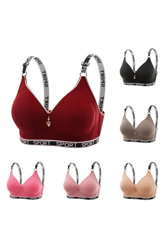 Bras for Women, Women's Maternity Sleep Bra Nursing Wireless Nighttime Bra Soft Cotton Bralette