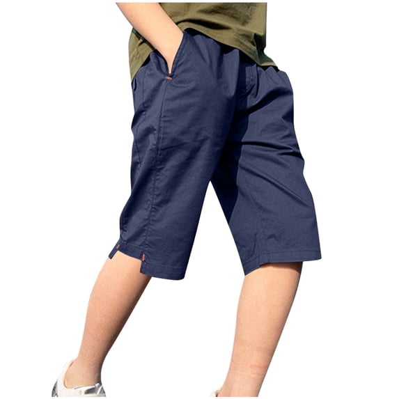 Zpanxa Boys Waterproof Cargo Shorts with Pockets Age 6 Years