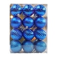thumbnail image 1 of Zpanxa Commercial Grade Christmas Ball Ornaments 24 Pack 2 Inch Shatterproof Plastic Decor Set for Store Window Display and Shopping Mall Holiday Arrangements, 1 of 3
