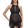 thumbnail image 1 of Zpanxa Conservative Tankini Swimsuit Set, Women's High Waisted Two Piece, 1 of 8