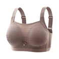 thumbnail image 1 of Zpanxa Everyday Comfort Wireless Bra, Breathable Back Hook Push Up for Women Lightly Lined Full Coverage, 1 of 8