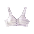 thumbnail image 1 of Zpanxa Front Closure Bras for Mature Women Wireless Plus Size Full Coverage Post Surgery Support Bra Cotton Comfort Adjustable Straps Breathable Lightweight Seamless Everyday T-Shirt Bra, 1 of 8