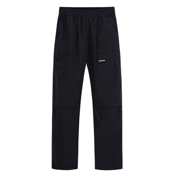 Zpanxa Girls Pants Kids Winter Thermal Fleece Lined Waterproof Snow Pants Adjustable Drawstring Elastic Waist Windproof Insulated Warm Cargo Trousers