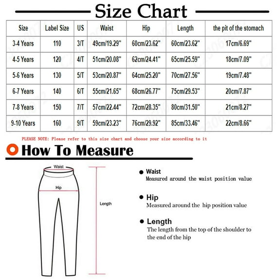 Zpanxa Girls Pants Toddler Baby Leggings Fall Winter Lightweight Long Pants Solid Color Casual Comfy Basic Pants Black 5-6 Years