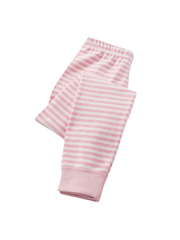 Girls Ribbed Thermal Pants Soft Stretchy Long Johns Kids Winter Warm Base Layer Tights Pants for Girls