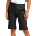 thumbnail image 1 of Zpanxa Girls Shortall Shorts Solid Work Shorts with Button, Zipper and Pockets, Lightweight for Kids, 1 of 8