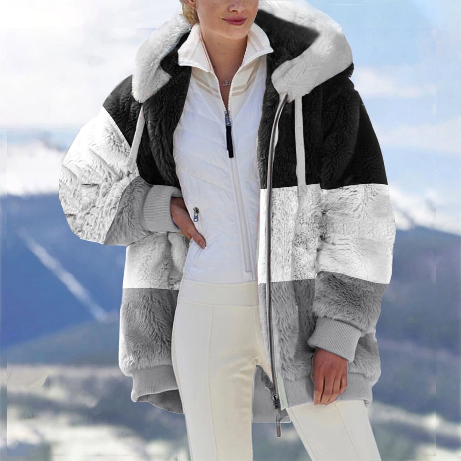 Women's Tall Polar Fleece Zip Up Jacket