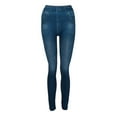 thumbnail image 1 of Zpanxa Joggers for Women, Fashion Women Pants Casual Pocket Slim Leggings Fitness Leggins Length Jeans Blue S, 1 of 7