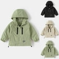 thumbnail image 1 of Zpanxa Kids 3-Layer Rain Jacket 2-12Y Hooded Windbreaker Waterproof Outdoor Coat with Pit Zips Moisture Wicking, 1 of 4