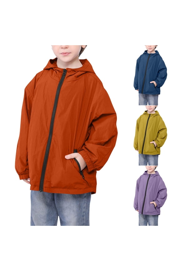 Kids Convertible Jacket 2 in 1 Zip Off Sleeves Hooded Vest Lace Detail Adjustable Cuffs Girls Outdoor Play Coat Lightweight Warm