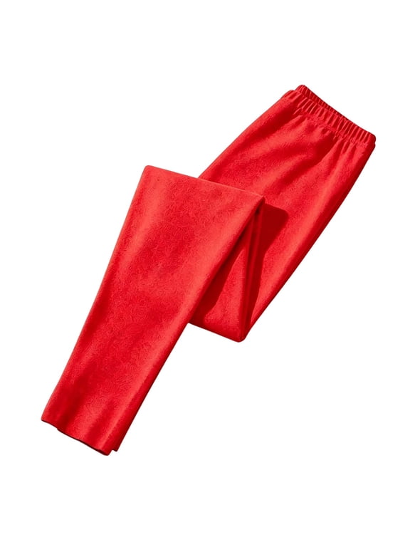 Long Johns for Women High Waist Thermal Leggings Stretchy Warm Solid Color Base Layer Pants XL