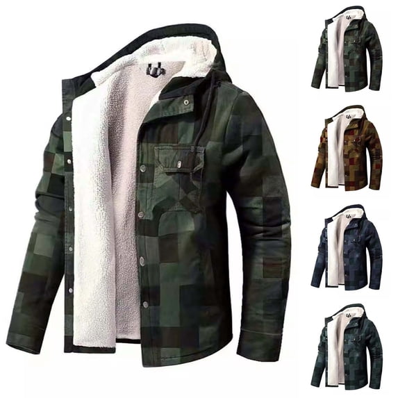 Zpanxa Men's Printed Hooded Jacket Fashion Casual with Zippered Pockets Long Sleeve Streetwear Coat Suit for Graphic Style