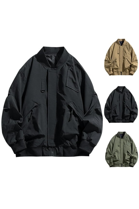 Men's Water Resistant Hooded Jacket Solid Color Casual Long Sleeve Lightweight Packable Zippered Pockets Commuter Streetwear Coat