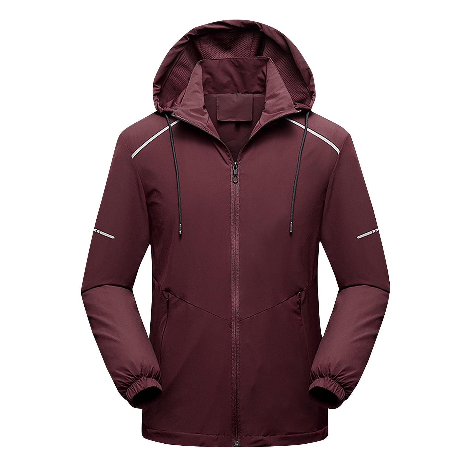 Zpanxa Men's Winter Jacket XXL, Detachable Hood, Waterproof, Dirt