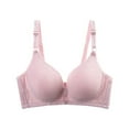 thumbnail image 1 of Zpanxa Modal Wire-Free Bra Breathable Lace Adjustable Everyday Comfort Bra, 1 of 2