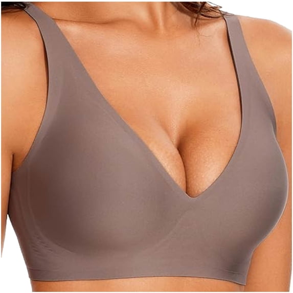 Zpanxa Nursing Sleep Bra for Women Maternity Wire-Free Plus Size Full Coverage Everyday Comfort