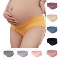 thumbnail image 1 of Zpanxa Panties for Women, Maternity Underwear Plus Size Low Waist Abdominal Support Panties Comfortable Breathable Prenatal Briefs, 1 of 7