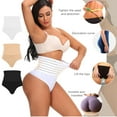 thumbnail image 1 of Zpanxa Panties for Women, Women's High Waist Corset Underwear Abdominal Lifter Hip Shaper Stretch Body Shaper Seamless Shapewear Briefs, 1 of 8