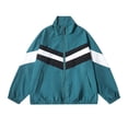 thumbnail image 1 of Zpanxa Performance Outdoor Sport Jacket Men's Lightweight Wind-Resistant Athletic Coat with Zippered Pockets for Hiking Running Training and All-Weather Active Wear Green XL, 1 of 2