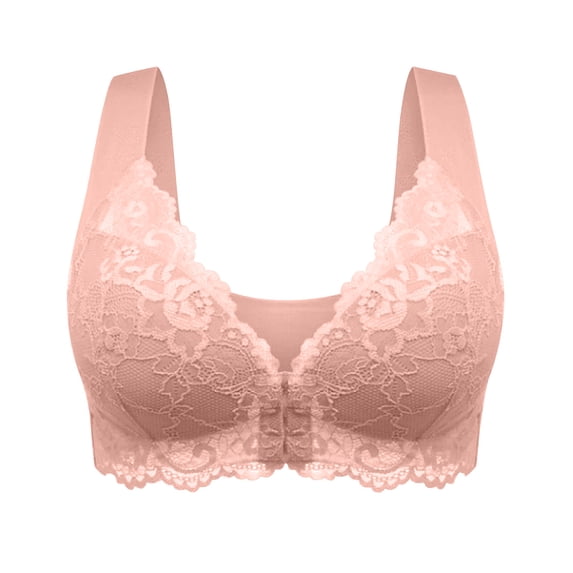 Zpanxa Plus Size Seamless Bra Breathable Wirefree Full Coverage Shaping Comfort for Women