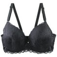 thumbnail image 1 of Zpanxa Plus Size Wireless Bra Full Coverage Comfort Breathable Seamless T-Shirt Bra for Women Everyday Wear No Underwire, 1 of 3
