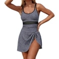 thumbnail image 1 of Zpanxa Printed One Piece Swimsuit for Women Plus Size V Neck Push Up Romper, 1 of 6