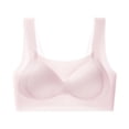 thumbnail image 1 of Zpanxa Seamless Bras for Women Crisscross Back Wireless Push Up Breathable Strappy Cups All-Day Support Purple 38BC, 1 of 6