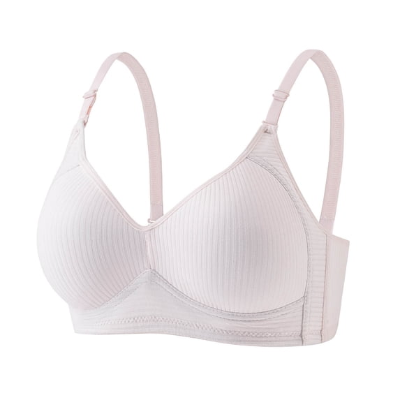 Zpanxa Seamless Wireless Bra for Women, Thin Expandable Design with Soft Support for Daily Comfort