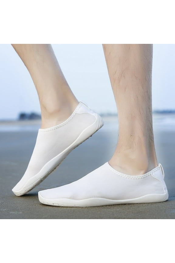 Shoes for Women Man Hiking Shoes Beach Swimming Shoes Water Shoes Barefoot Quick Dry Aqua Shoes White Womens Shoes 38