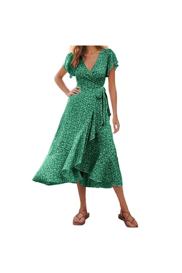 summer dress garden party What to Wear to an Outdoor while the full skirt creates a graceful flare with every step Garden Wedding Guest Dresses for