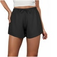 thumbnail image 1 of Zpanxa Shorts for Women Casual Summer, Women's Casual Hip Lifting Yoga Pants Leggings Stretch Pants Training Leggings Pants Yoga Shorts, 1 of 6