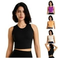 thumbnail image 1 of Zpanxa Sports Bras for Women, Women's Moisture Wicking Sports Bra for Yoga Running High Breathable Workout Top, 1 of 8