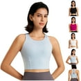 thumbnail image 1 of Zpanxa Sports Bras for Women, Women's Moisture Wicking Sports Bra for Yoga Running High Breathable Workout Top, 1 of 5