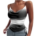 thumbnail image 1 of Zpanxa Summer Tank Tops for Women Print Sleeveless Vest Tamk Tops Blouse Casual Loose Fit Cute Tops Gray L, 1 of 4