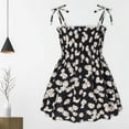 thumbnail image 1 of Zpanxa Toddler Girl Outfits Princess Dresses, Baby Girls Sleeveless Sling Graphic Print Casual Dress, Cotton Dresses Black (9-12 Months), 1 of 8