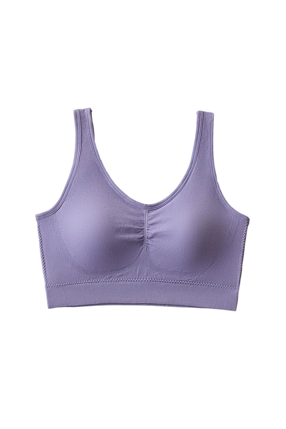Tube Top Bra for Women Racerback Wireless Non Padded Wide Straps Comfortable Support Fashion Bandeau Strapless Bra