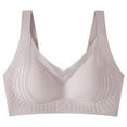 thumbnail image 1 of Zpanxa Wire-Free Support Bra Seamless Lift Adjustable for Women Everyday Wear, 1 of 2