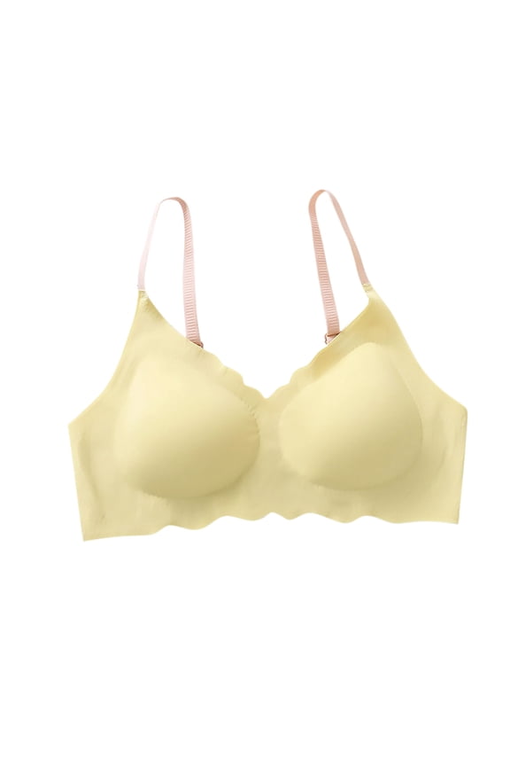Wireless Backless Push Up Bra Seamless Comfort Support Adhesive Strapless for Women Everyday Wear