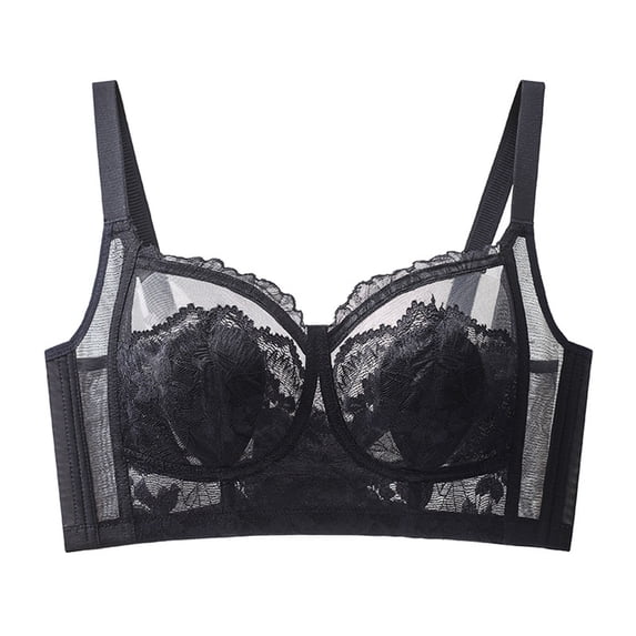 Zpanxa Wireless Backless Push Up Bra Seamless U Plunge Adhesive Strapless for Women Comfort Support Everyday Wear
