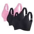 thumbnail image 1 of Zpanxa Wireless Sports Bra for Women Yoga Fitness Lightweight Comfort Adjustable Straps Racerback Fashion Everyday Wear, 1 of 2