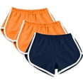 thumbnail image 1 of Zpanxa Women's 3 Piece Outfits Yoga Shorts Set Lounge Wear Matching Active Shorts with Sports Bra and Top Casual Comfortable Summer Workout Clothes Stretchy, 1 of 7