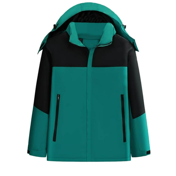 Zpanxa Women's Fleece Lined Jacket Long Sleeve Casual Warm Outerwear Lightweight Everyday Coat