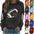 thumbnail image 1 of Zpanxa Women's Floral Print Sweater Long Sleeve Round Neck Knit Top Lightweight Comfortable, 1 of 4