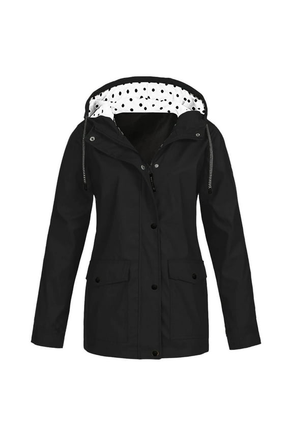 Women's UPF 50 Sun Protection Jacket, Waterproof Hooded Windbreaker Outdoor Athletic Coat