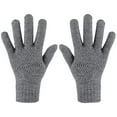 thumbnail image 1 of Zpanxa Womens Mens Winter Gloves Wool Knitted Touch Screen Gloves Winter Warm Gloves Cold Weather Thermal Snow Gloves, 1 of 4