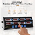 thumbnail image 1 of 8-Channel Digital Kitchen Timer Commercial Cooking Fryer Reminder Loud Ring Alarm Stainl Steel Adjustable Volume, 1 of 3