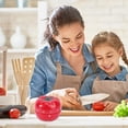 thumbnail image 1 of Timer Vintage Kitchen Timer Decorating Tools Kids Homework Timer Cooking Vegetable Timer Kitchen Tomato Timer Big Tomato Plastic Outside To Rotate Timing Red, 1 of 3